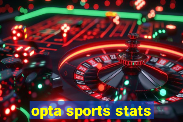 opta sports stats